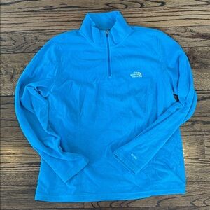 The North Face Vibrant Blue Half-Zip Fleece